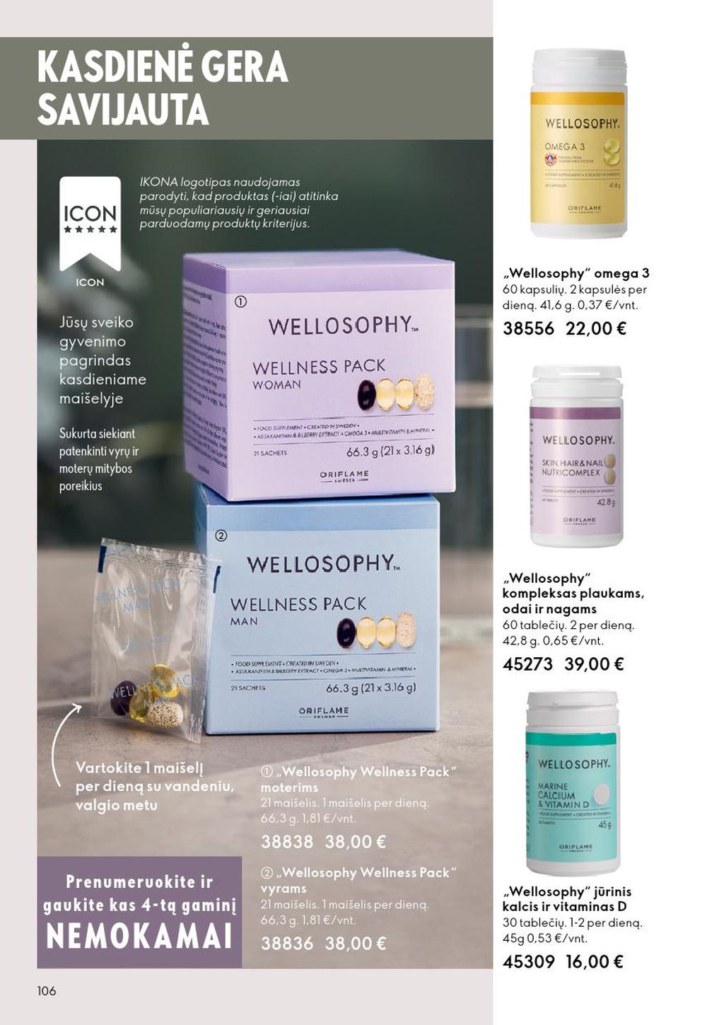 oriflame - ORIFLAME - Katalogas (2025 09 14 - 2025 10 07) - page: 106