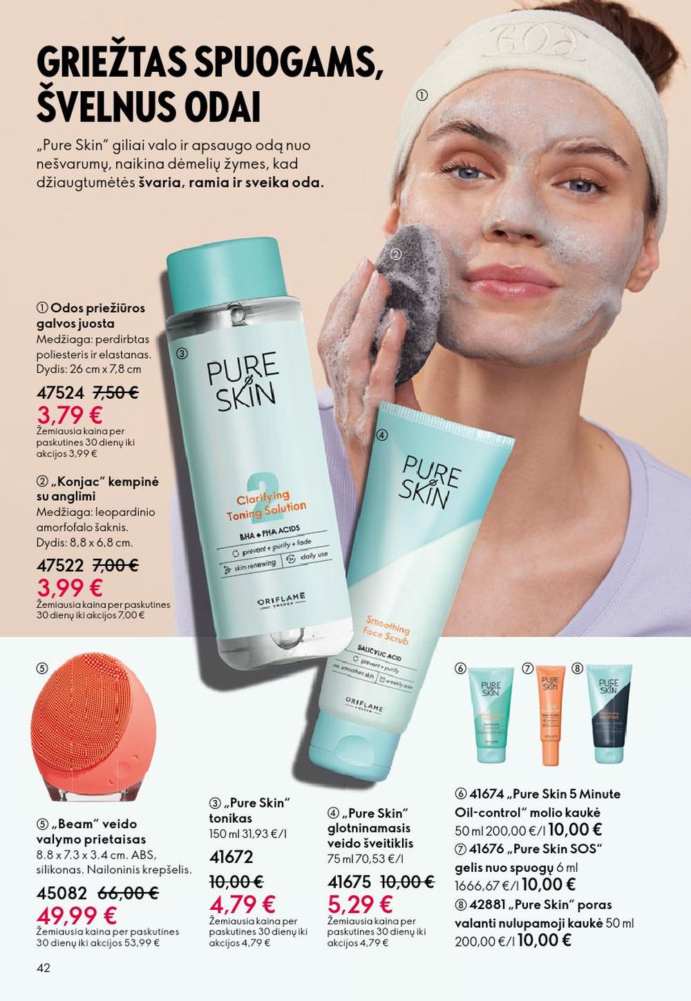 oriflame - ORIFLAME - Katalogas (2025 09 14 - 2025 10 07) - page: 42