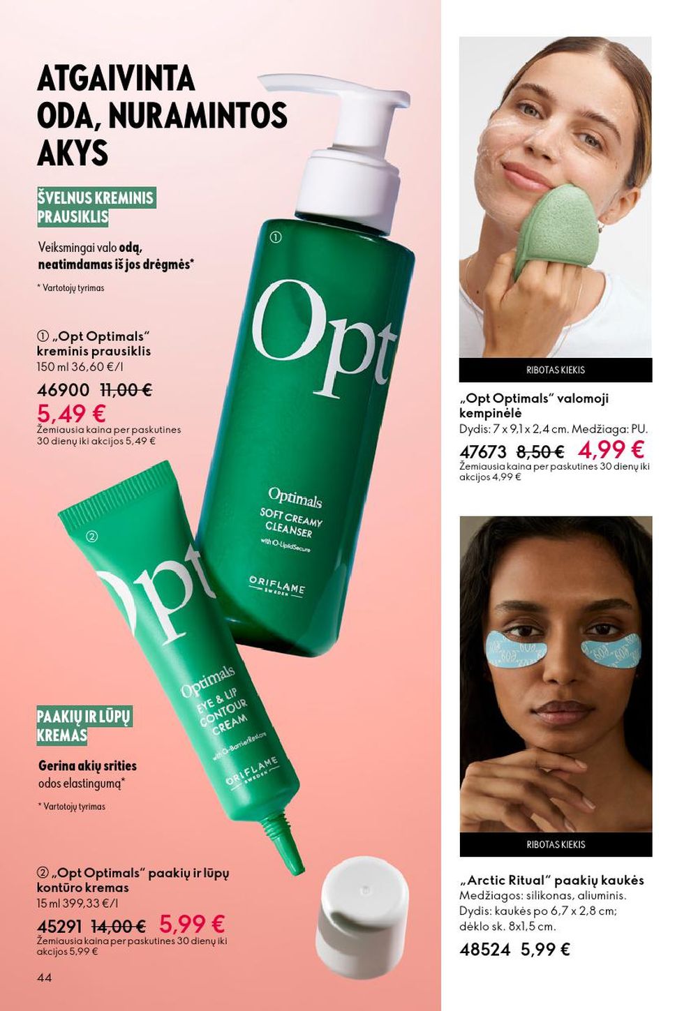 oriflame - ORIFLAME - Katalogas (2025 09 14 - 2025 10 07) - page: 44