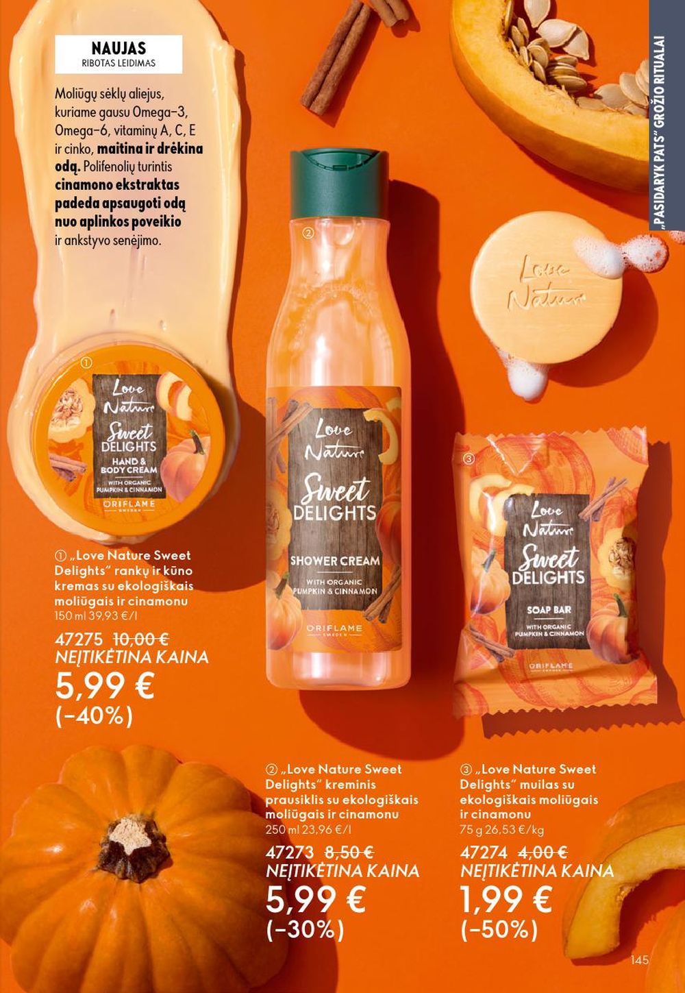 oriflame - ORIFLAME - Katalogas (2025 09 14 - 2025 10 07) - page: 145