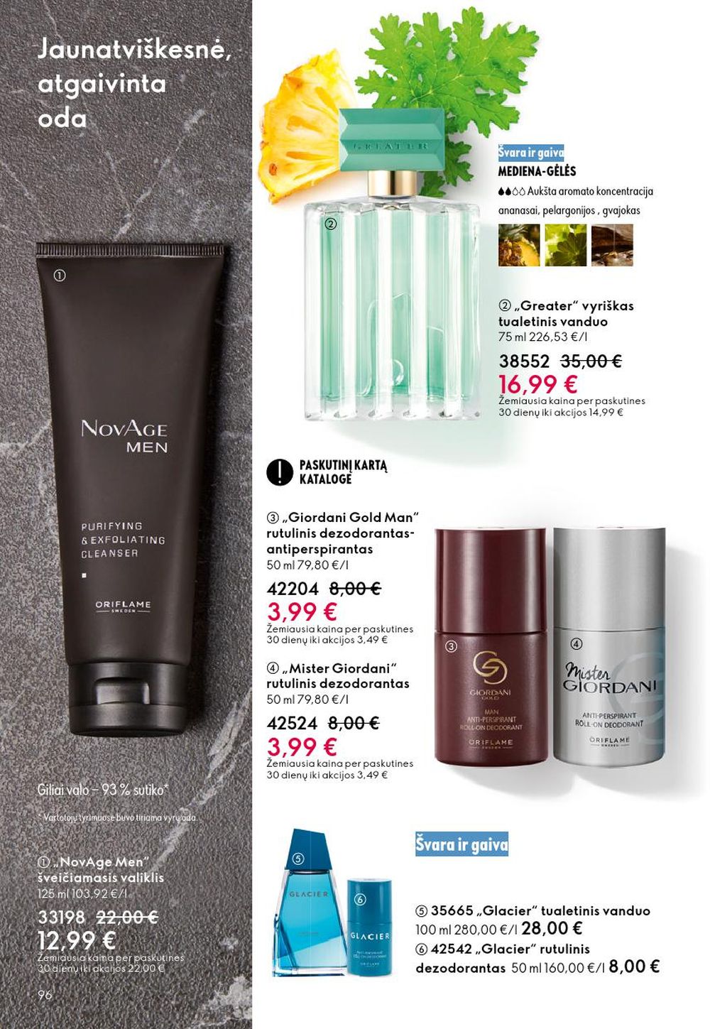 oriflame - ORIFLAME - Katalogas (2025 09 14 - 2025 10 07) - page: 96