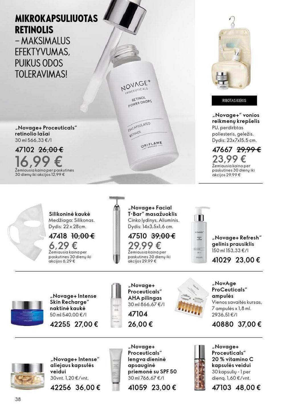 oriflame - ORIFLAME - Katalogas (2025 09 14 - 2025 10 07) - page: 38