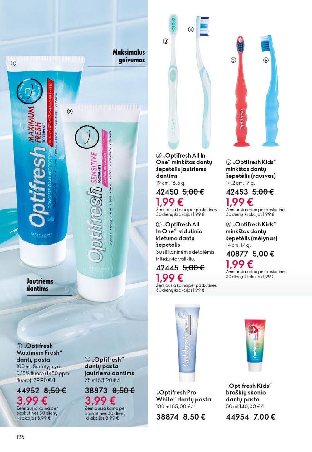 oriflame - ORIFLAME - Katalogas (2025 09 14 - 2025 10 07) - page: 126
