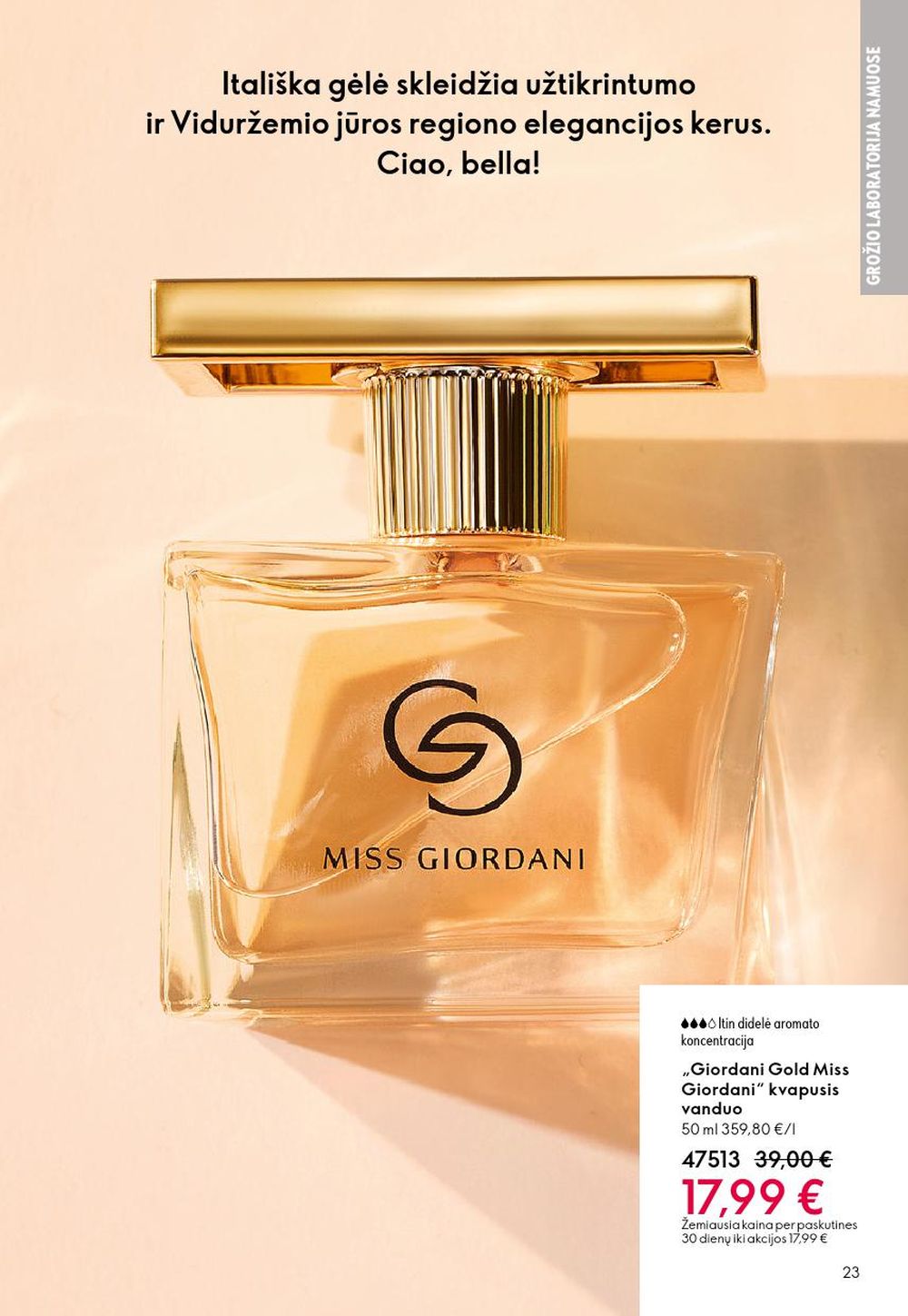 oriflame - ORIFLAME - Katalogas (2025 09 14 - 2025 10 07) - page: 23