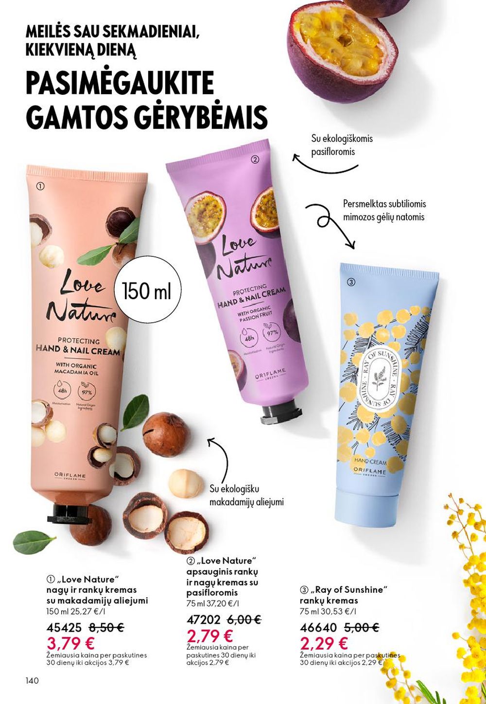 oriflame - ORIFLAME - Katalogas (2025 09 14 - 2025 10 07) - page: 140