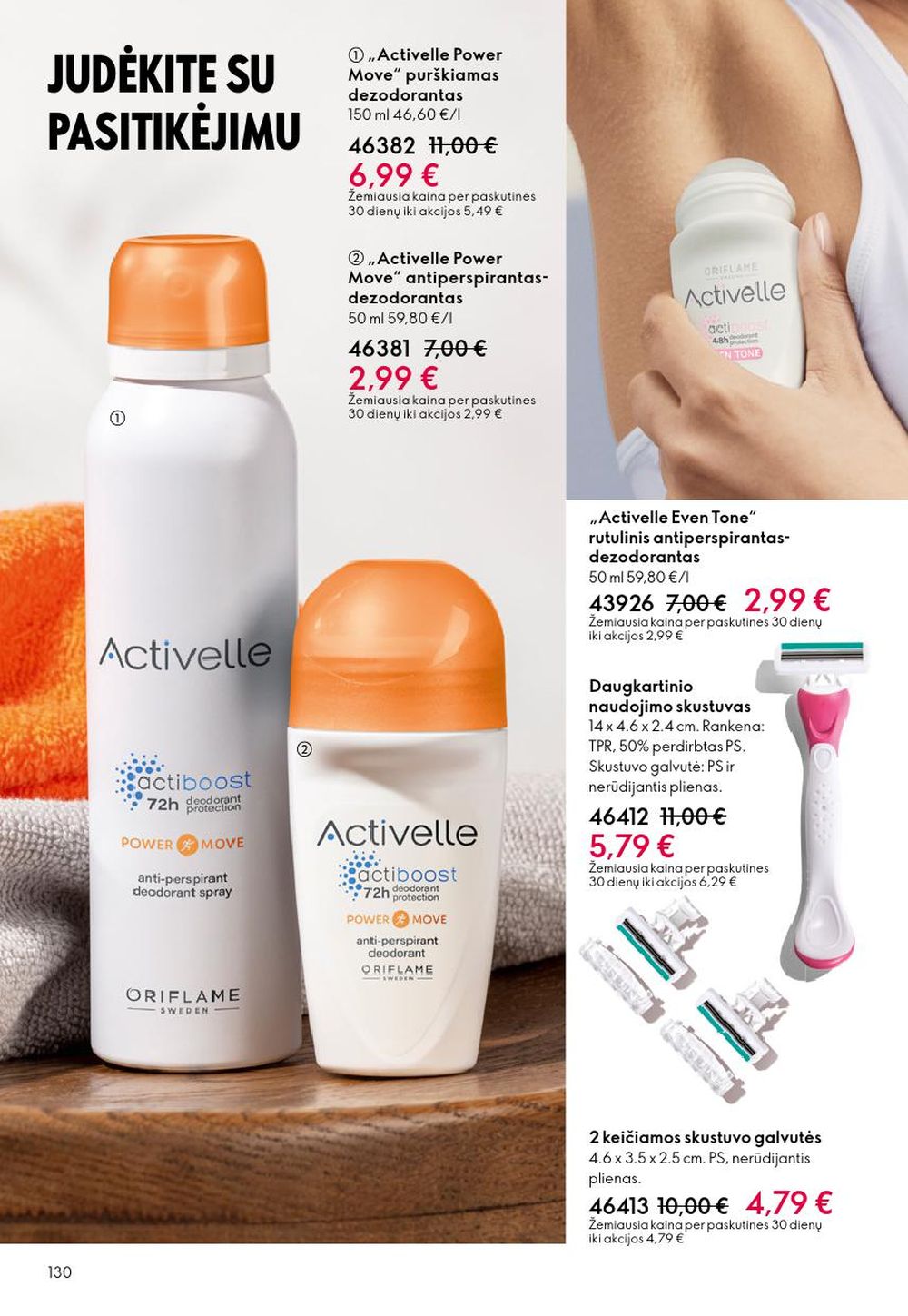 oriflame - ORIFLAME - Katalogas (2025 09 14 - 2025 10 07) - page: 130