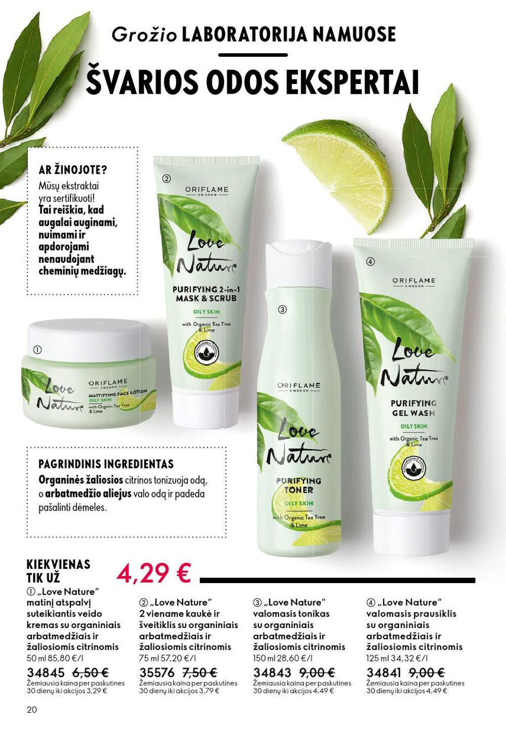 oriflame - ORIFLAME - Katalogas (2025 09 14 - 2025 10 07) - page: 20