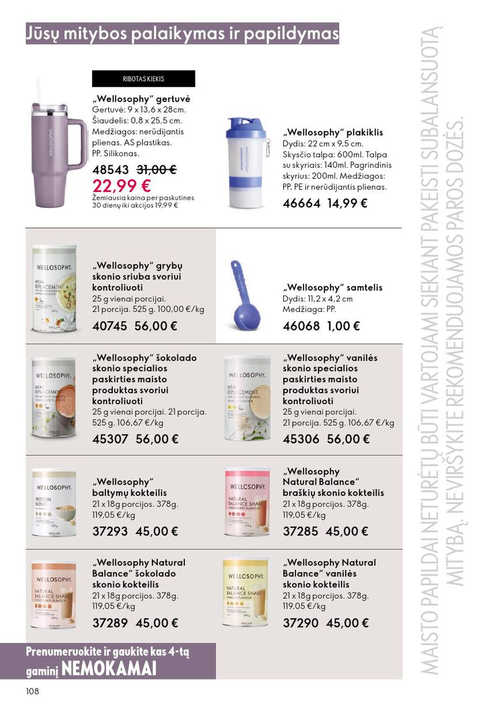 oriflame - ORIFLAME - Katalogas (2025 09 14 - 2025 10 07) - page: 108