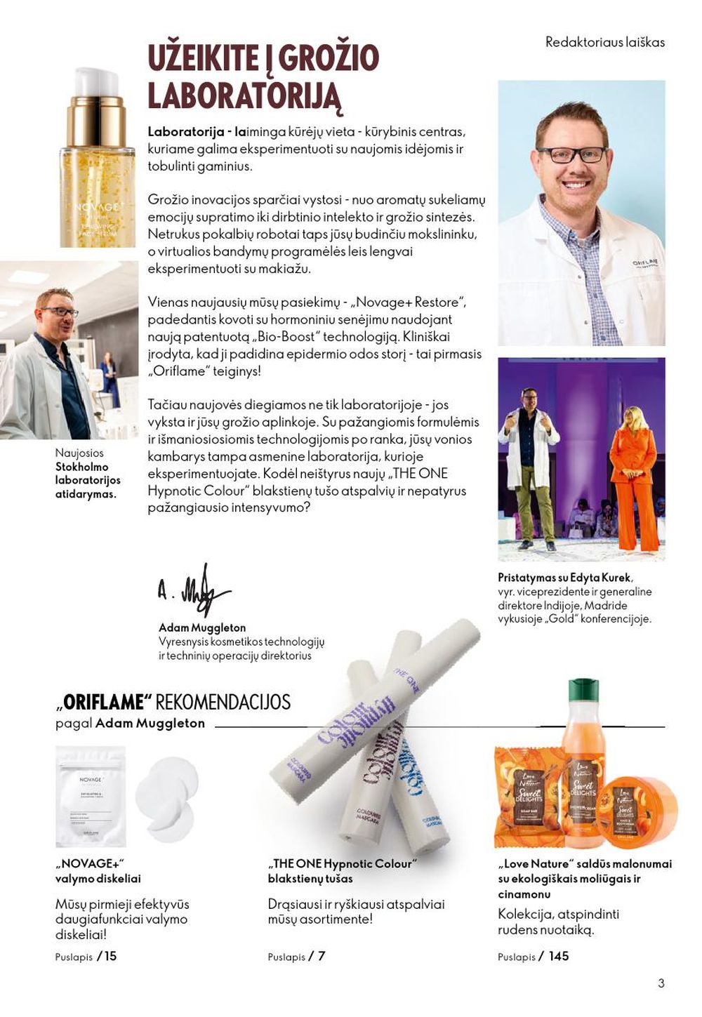 oriflame - ORIFLAME - Katalogas (2025 09 14 - 2025 10 07) - page: 3