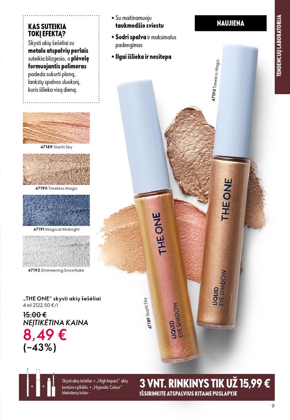 oriflame - ORIFLAME - Katalogas (2025 09 14 - 2025 10 07) - page: 9