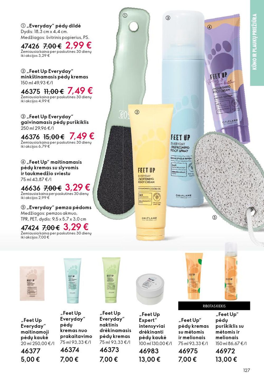 oriflame - ORIFLAME - Katalogas (2025 09 14 - 2025 10 07) - page: 127
