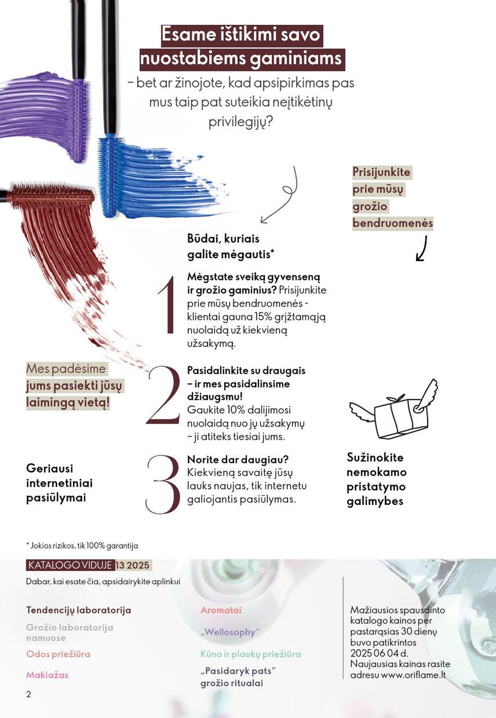 oriflame - ORIFLAME - Katalogas (2025 09 14 - 2025 10 07) - page: 2