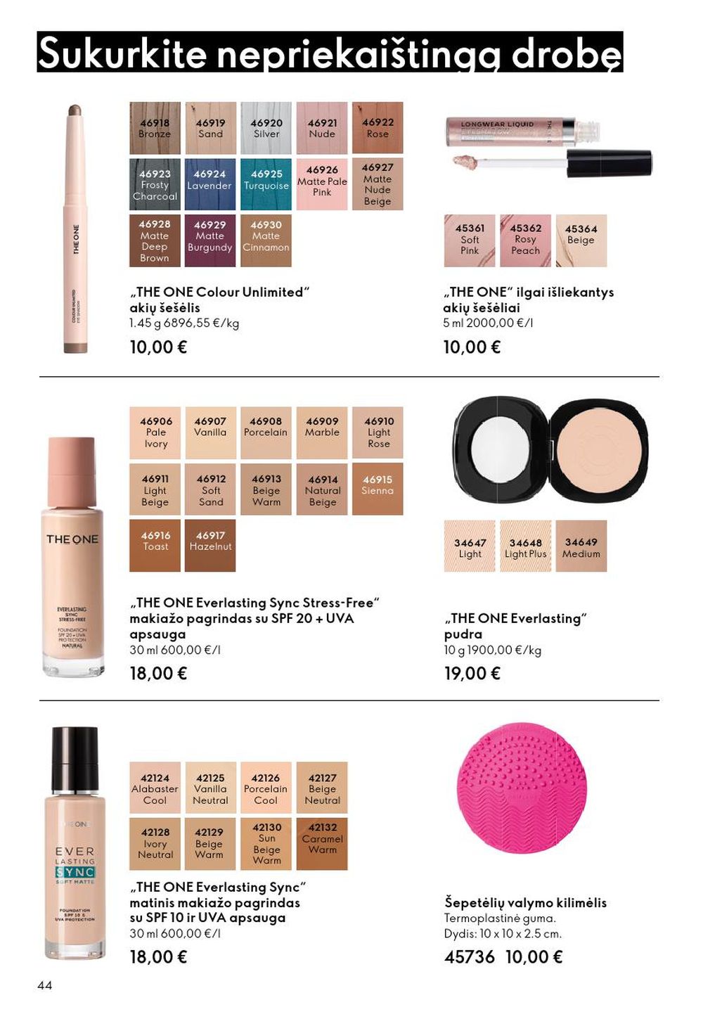 oriflame - ORIFLAME - Katalogas (2025 10 08 - 2025 10 28) - page: 44