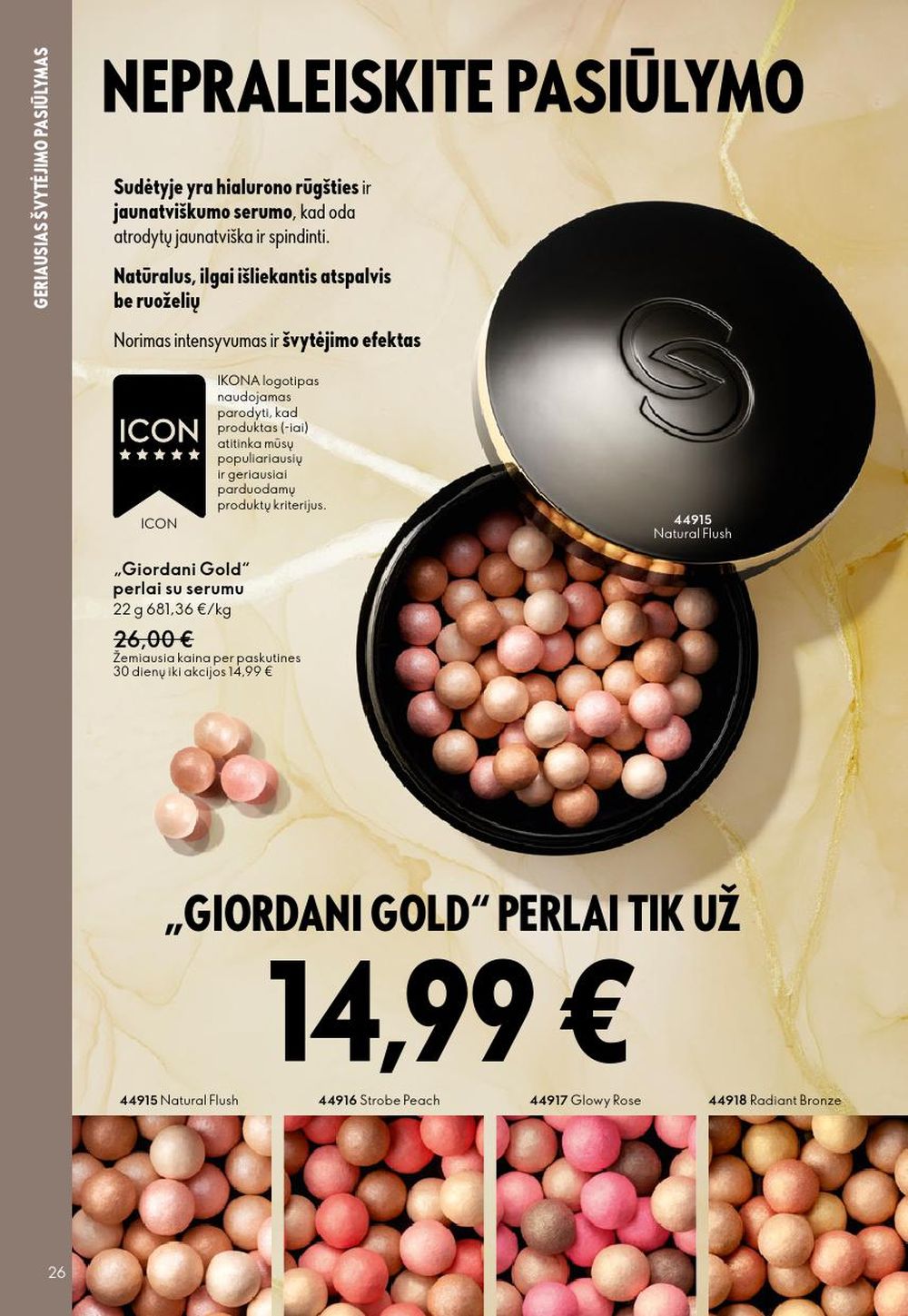oriflame - ORIFLAME - Katalogas (2025 10 08 - 2025 10 28) - page: 26