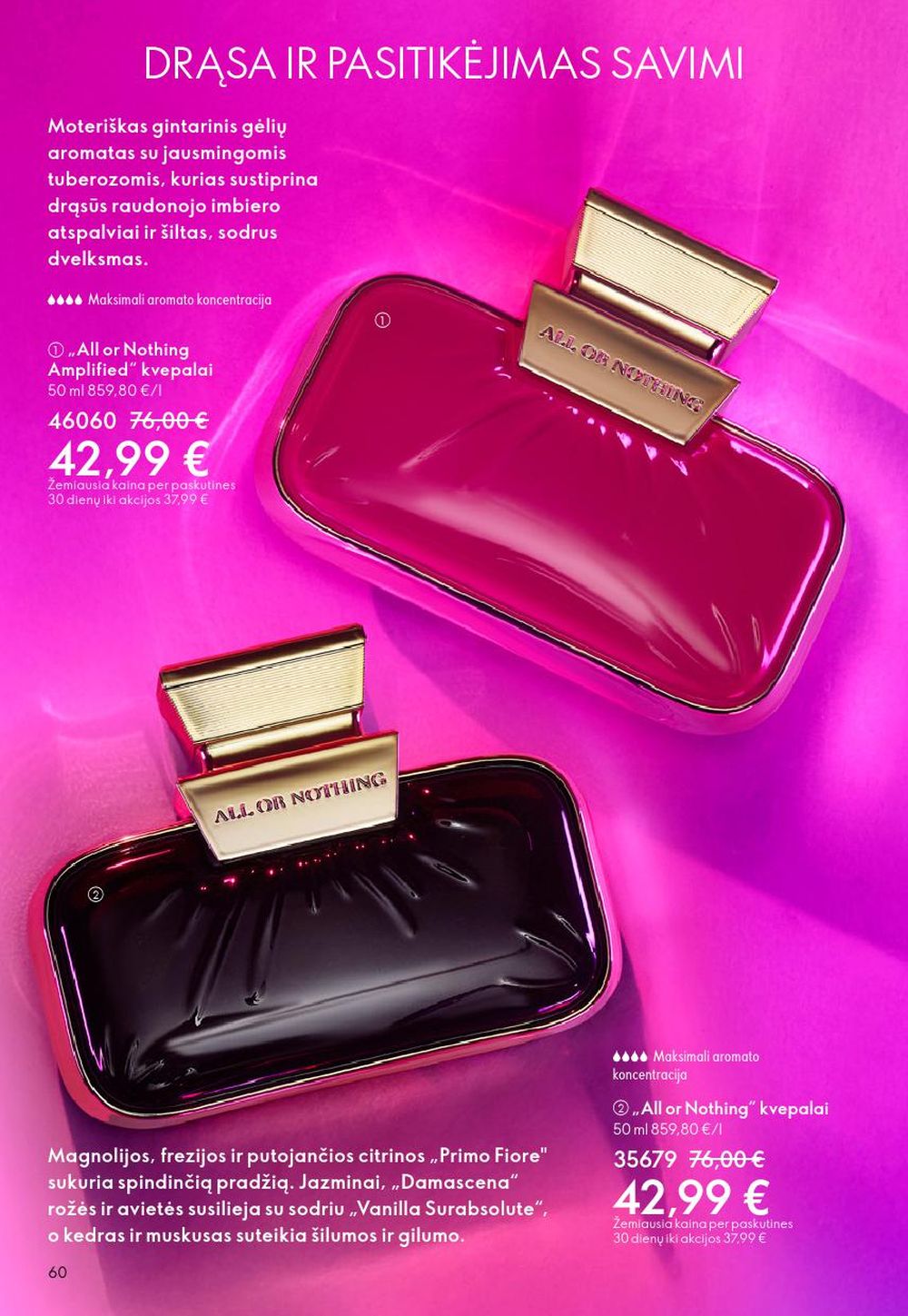 oriflame - ORIFLAME - Katalogas (2025 10 08 - 2025 10 28) - page: 60