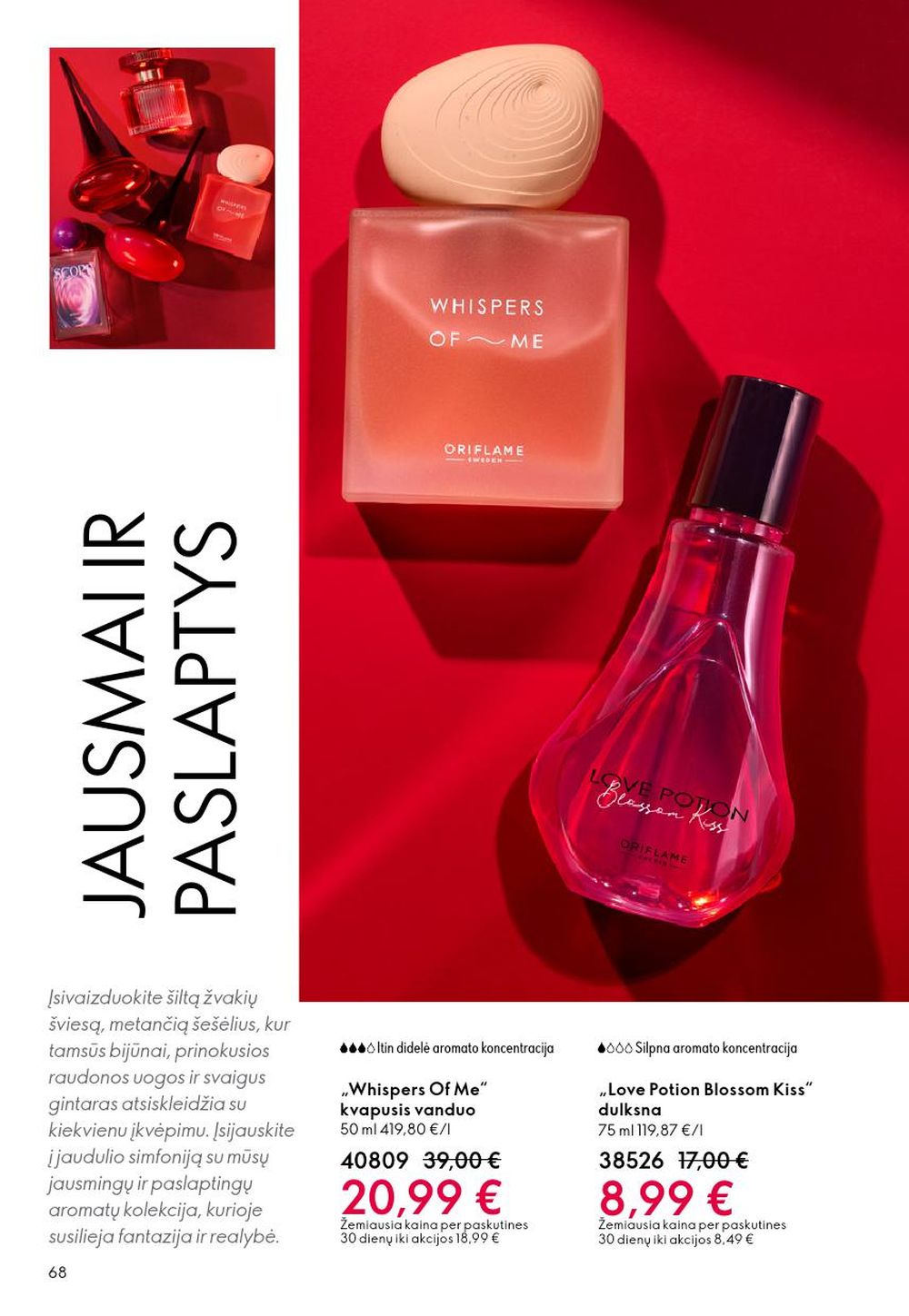 oriflame - ORIFLAME - Katalogas (2025 10 08 - 2025 10 28) - page: 68