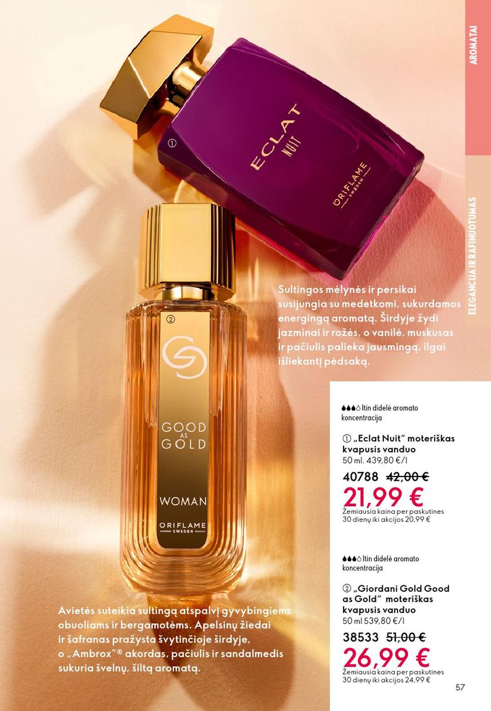 oriflame - ORIFLAME - Katalogas (2025 10 08 - 2025 10 28) - page: 57