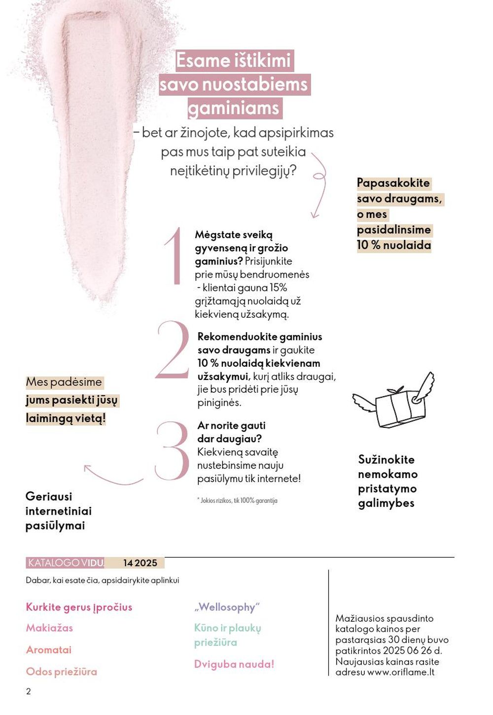 oriflame - ORIFLAME - Katalogas (2025 10 08 - 2025 10 28) - page: 2