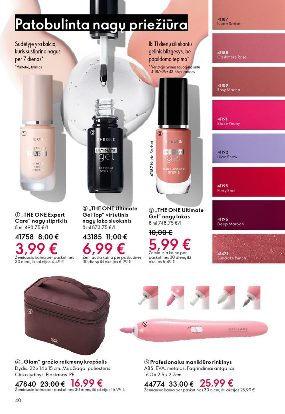 oriflame - ORIFLAME - Katalogas (2025 10 08 - 2025 10 28) - page: 40