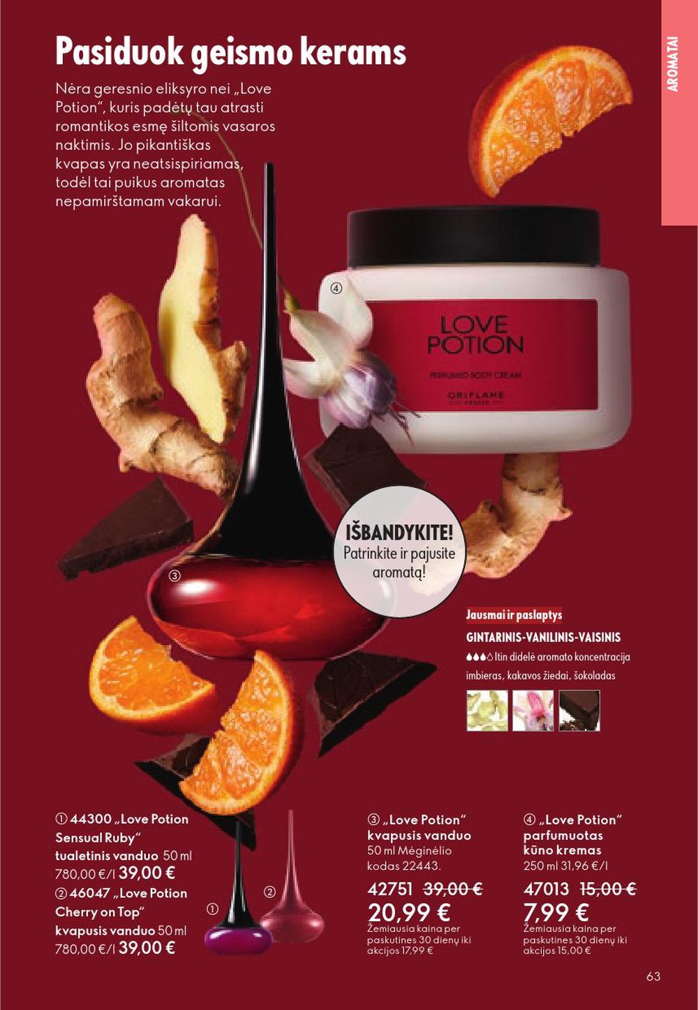 oriflame - ORIFLAME - Katalogas (2025 10 29 - 2025 11 18) - page: 63
