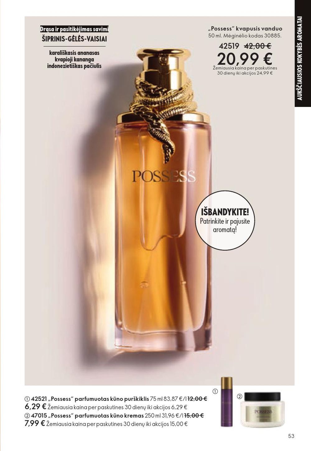 oriflame - ORIFLAME - Katalogas (2025 10 29 - 2025 11 18) - page: 53