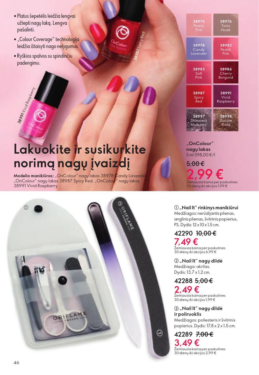 oriflame - ORIFLAME - Katalogas (2025 10 29 - 2025 11 18) - page: 46