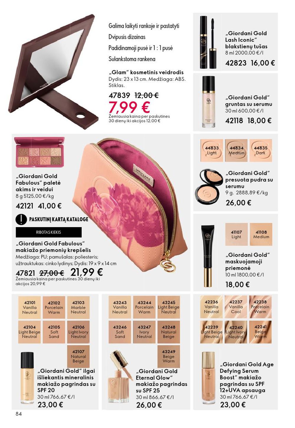 oriflame - ORIFLAME - Katalogas (2025 11 19 - 2025 12 09) - page: 84