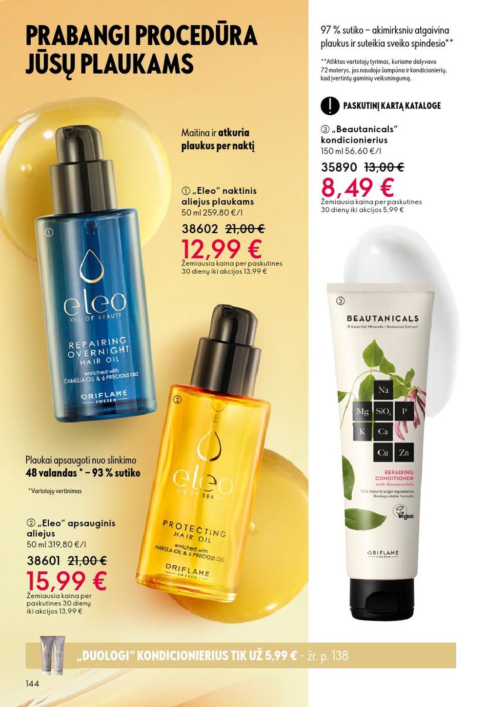 oriflame - ORIFLAME - Katalogas (2025 11 19 - 2025 12 09) - page: 144