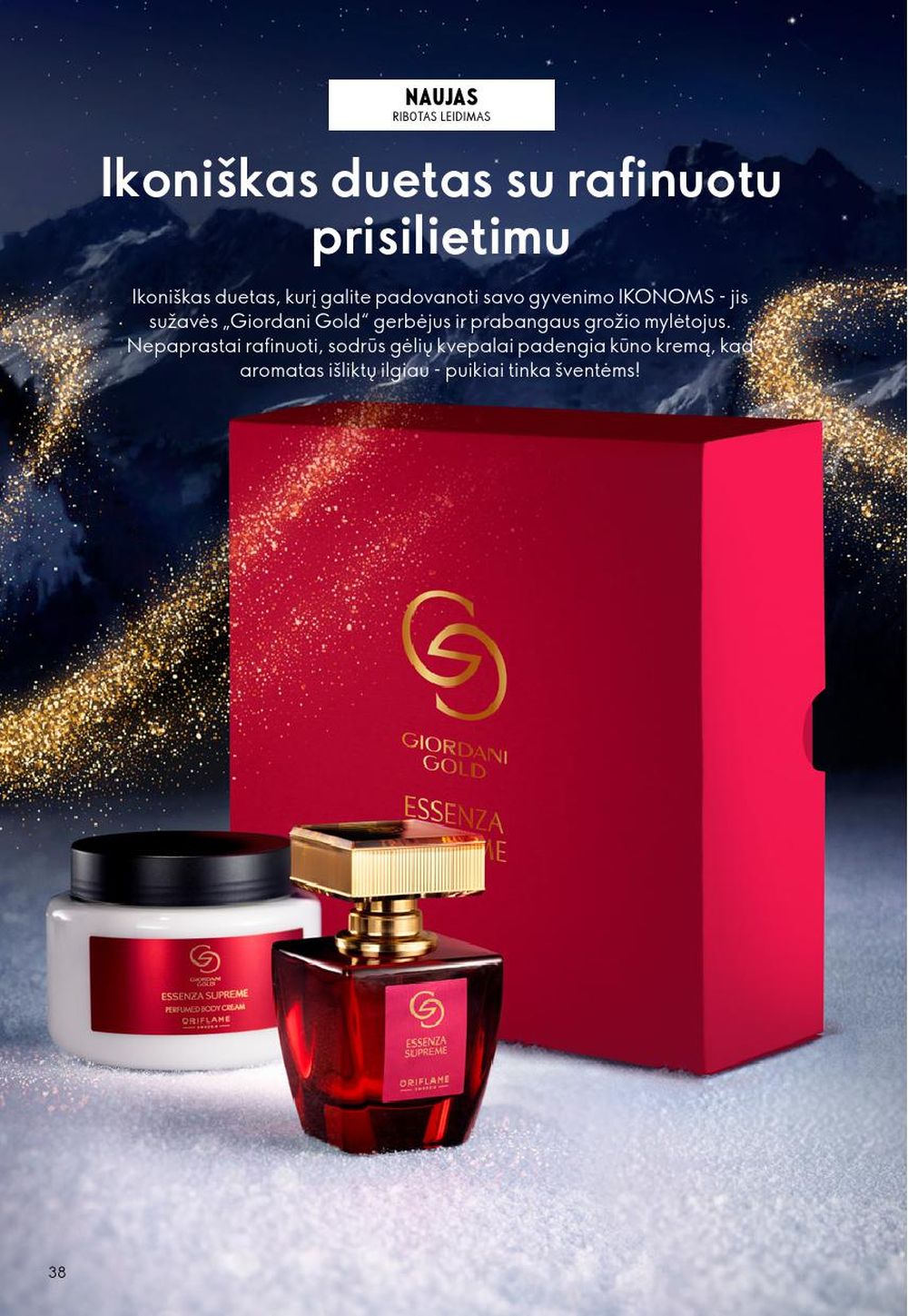 oriflame - ORIFLAME - Katalogas (2025 11 19 - 2025 12 09) - page: 38