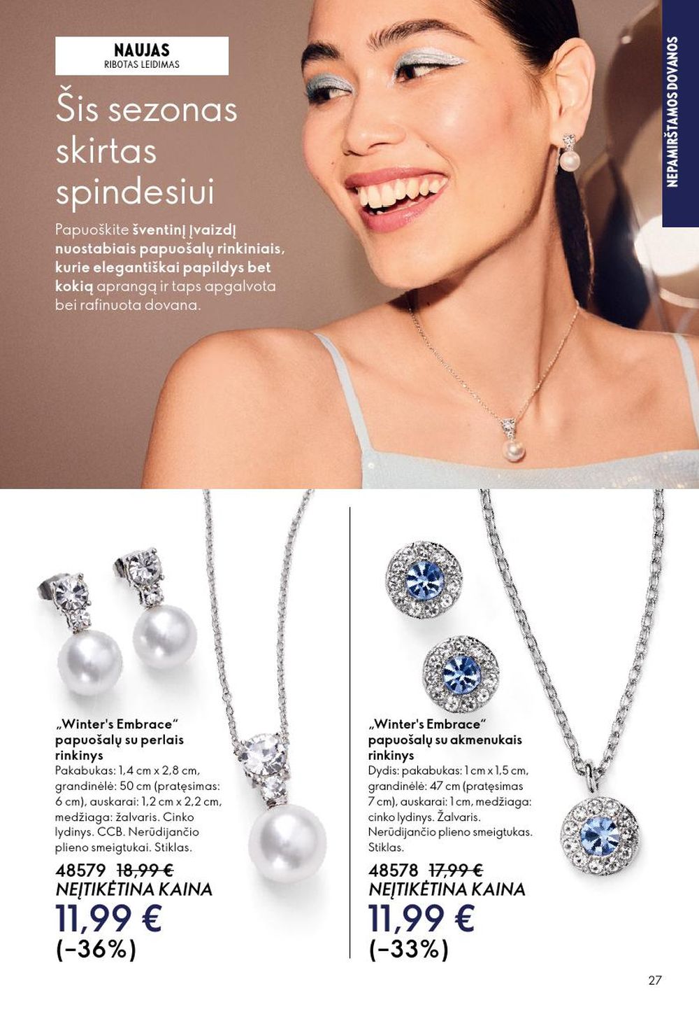 oriflame - ORIFLAME - Katalogas (2025 12 10 - 2025 12 30) - page: 27