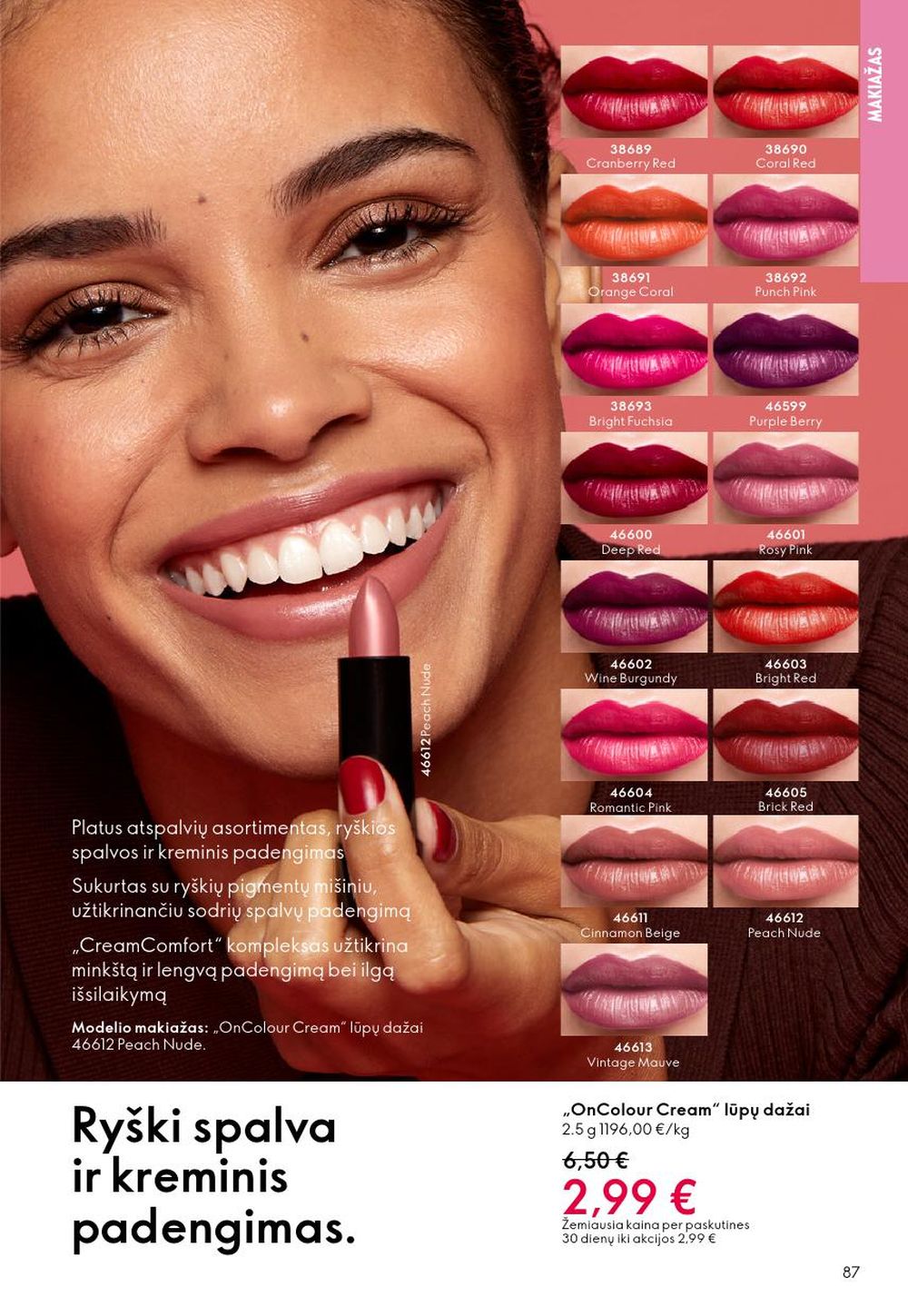 oriflame - ORIFLAME - Katalogas (2025 12 10 - 2025 12 30) - page: 87