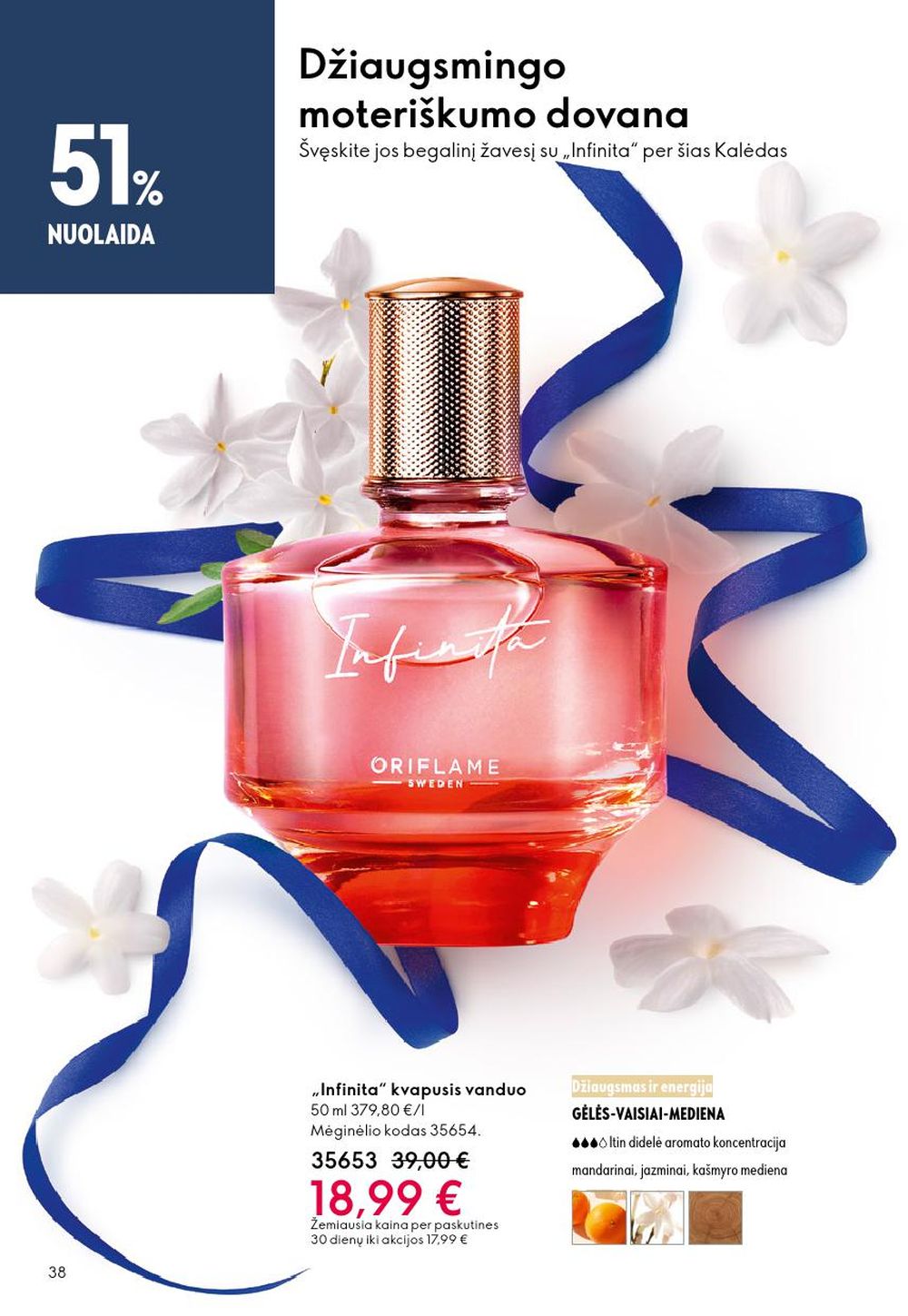 oriflame - ORIFLAME - Katalogas (2025 12 10 - 2025 12 30) - page: 38