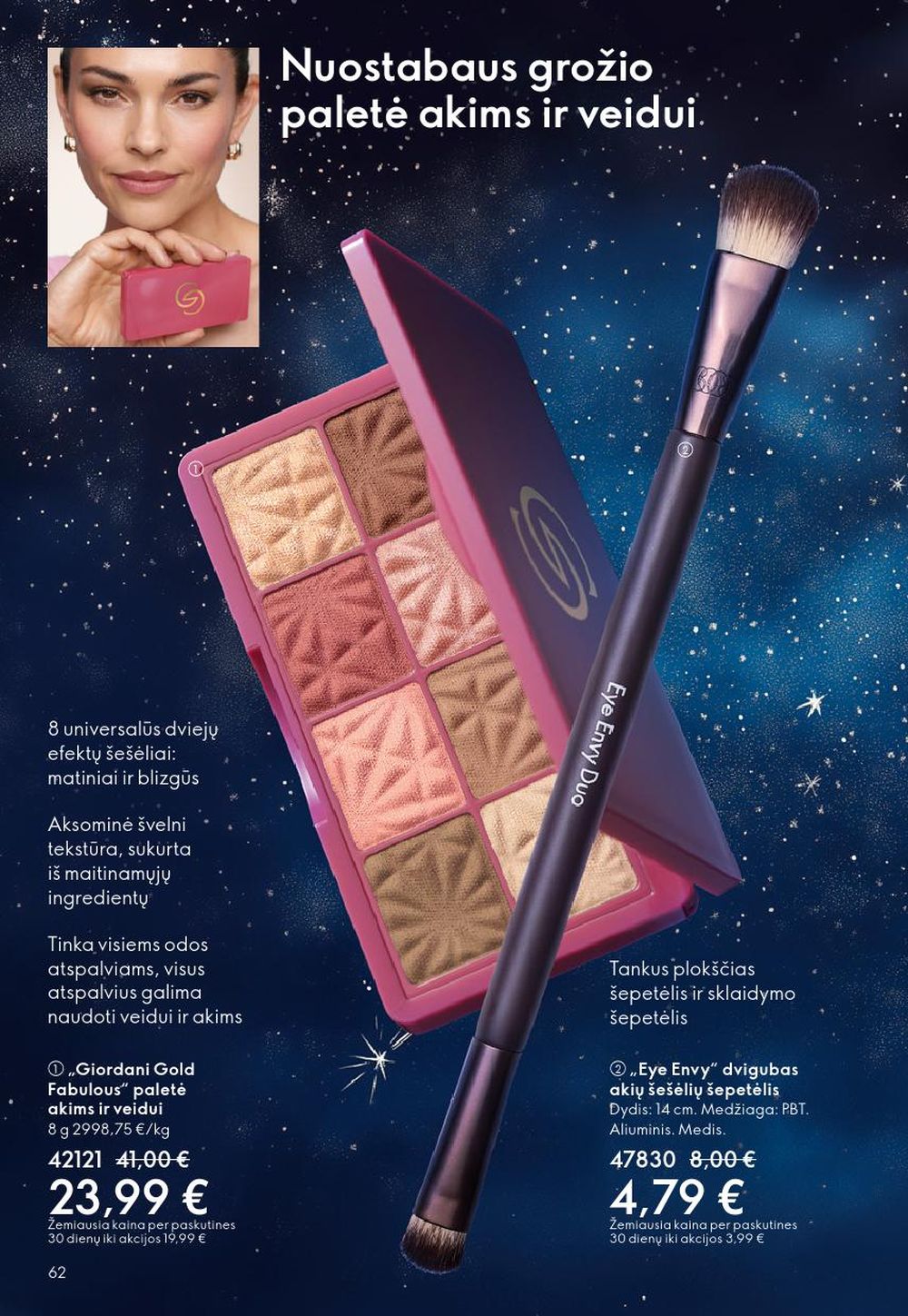 oriflame - ORIFLAME - Katalogas (2025 12 10 - 2025 12 30) - page: 62