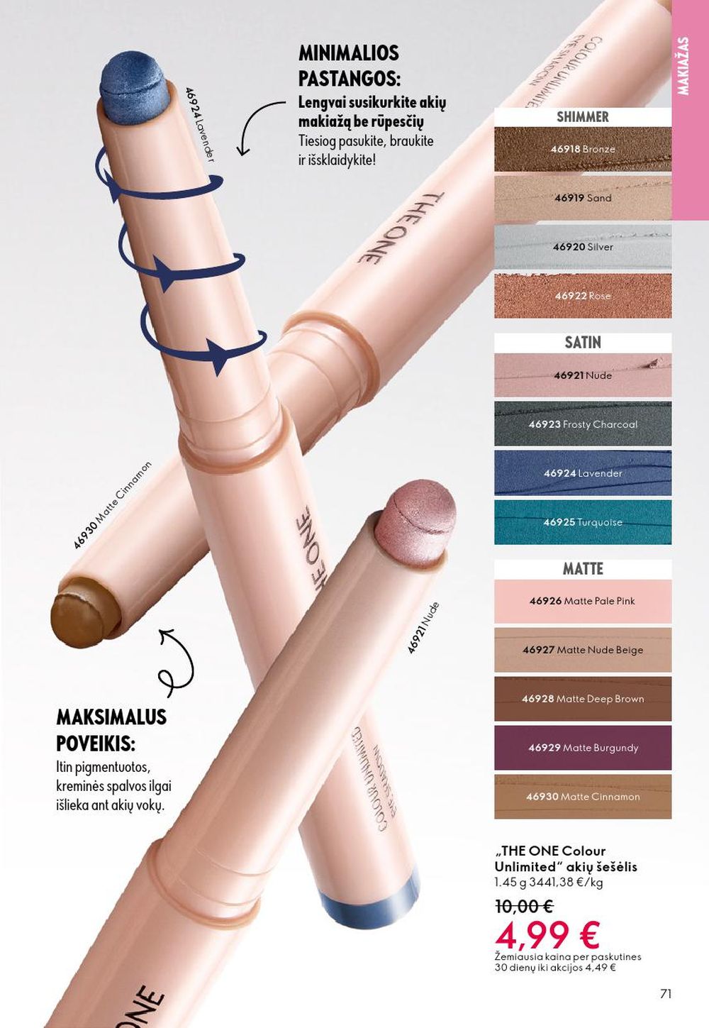 oriflame - ORIFLAME - Katalogas (2025 12 10 - 2025 12 30) - page: 71