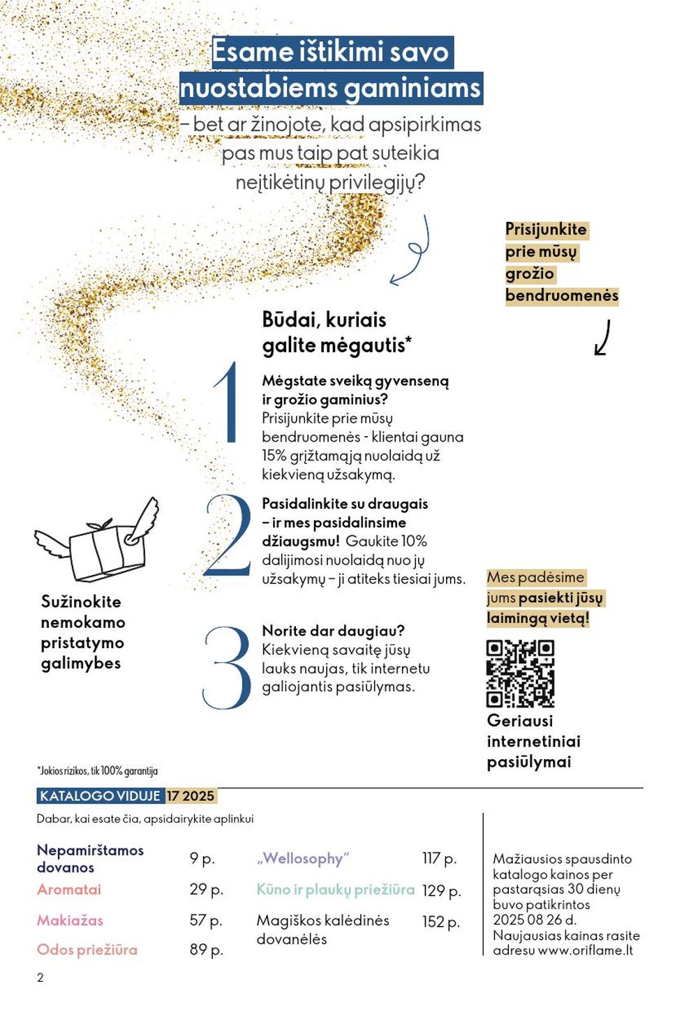 oriflame - ORIFLAME - Katalogas (2025 12 10 - 2025 12 30) - page: 2