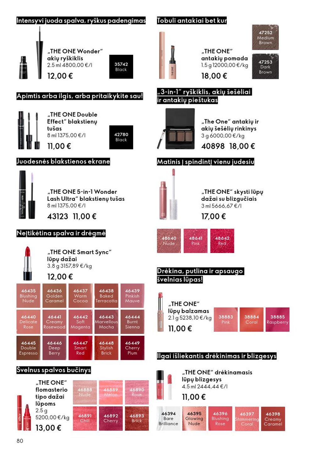 oriflame - ORIFLAME - Katalogas (2026 01 28 - 2026 02 17) - page: 80