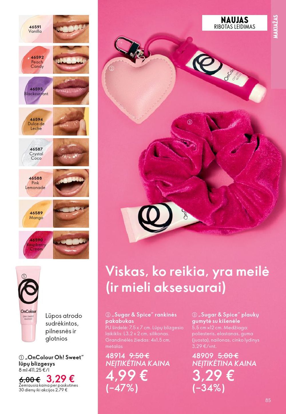 oriflame - ORIFLAME - Katalogas (2026 01 28 - 2026 02 17) - page: 85