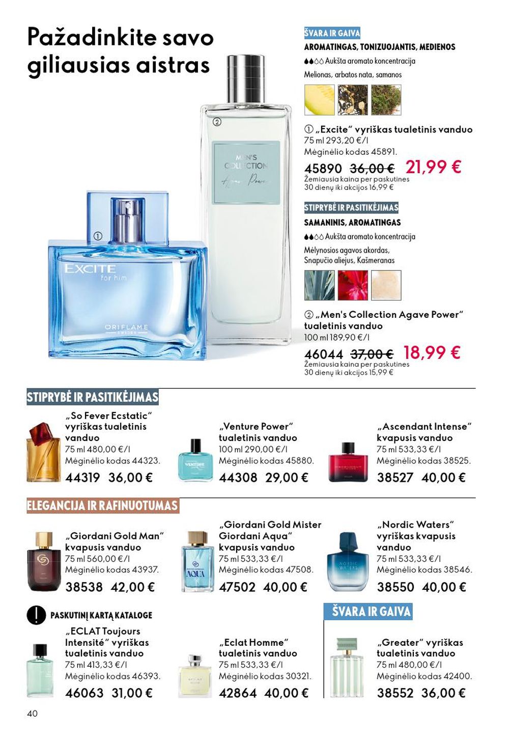 oriflame - ORIFLAME - Katalogas (2026 01 28 - 2026 02 17) - page: 40