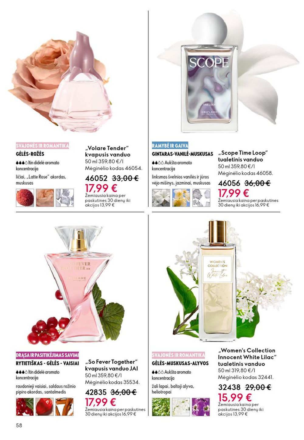 oriflame - ORIFLAME - Katalogas (2026 01 28 - 2026 02 17) - page: 58