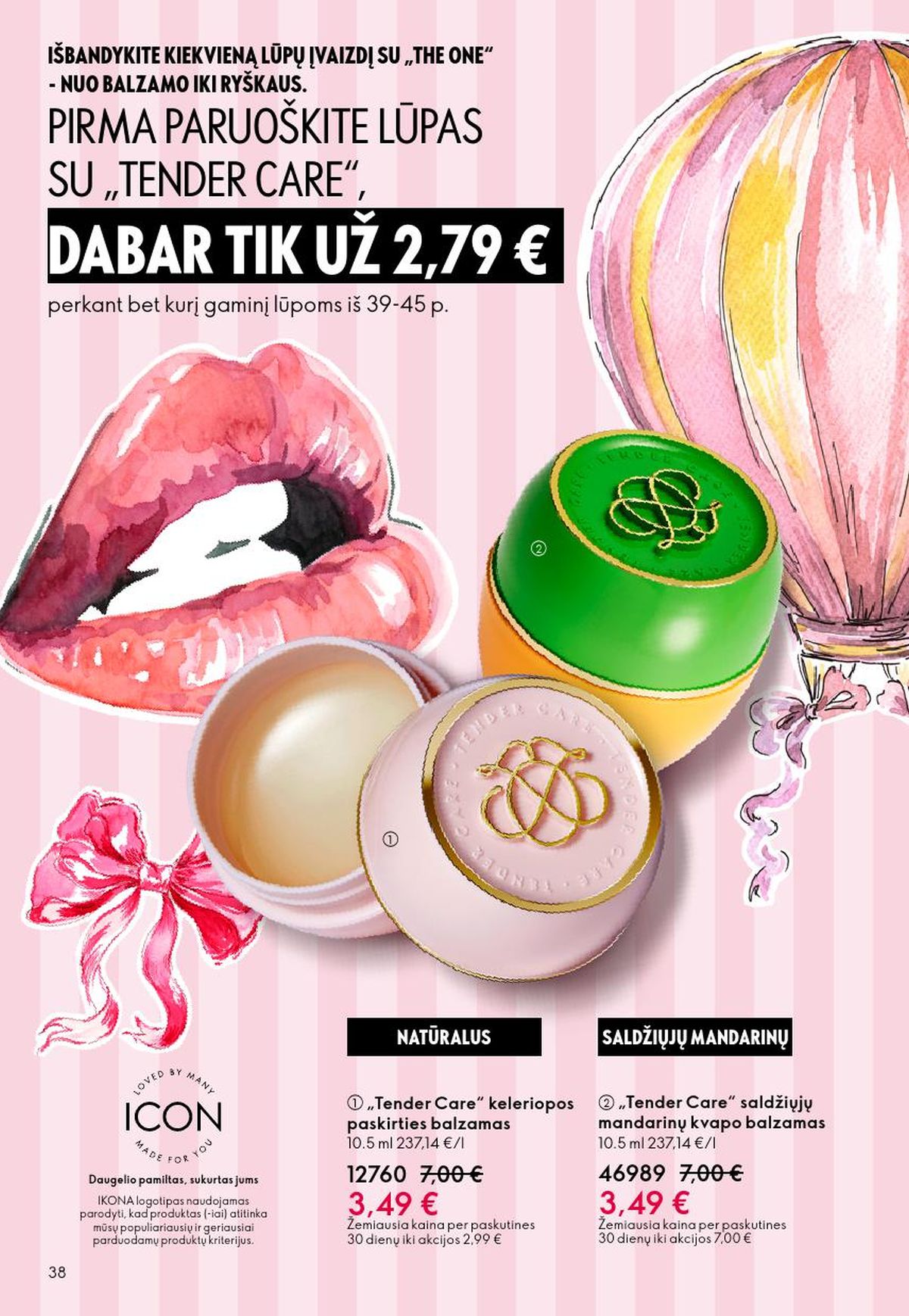 oriflame - ORIFLAME - Katalogas (2026 02 18 - 2026 03 10) - page: 38