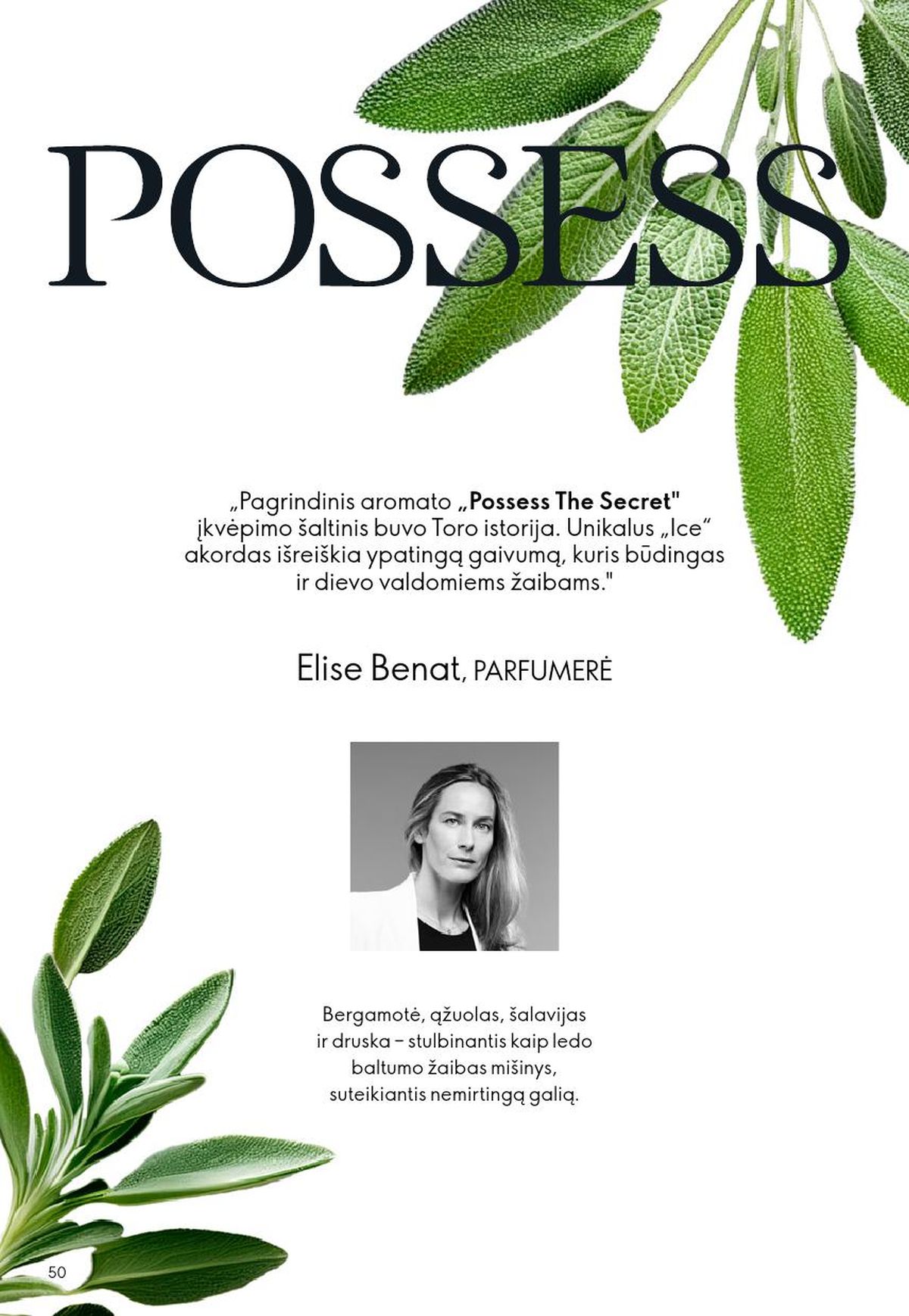 oriflame - ORIFLAME - Katalogas (2026 03 11 - 2026 03 31) - page: 50