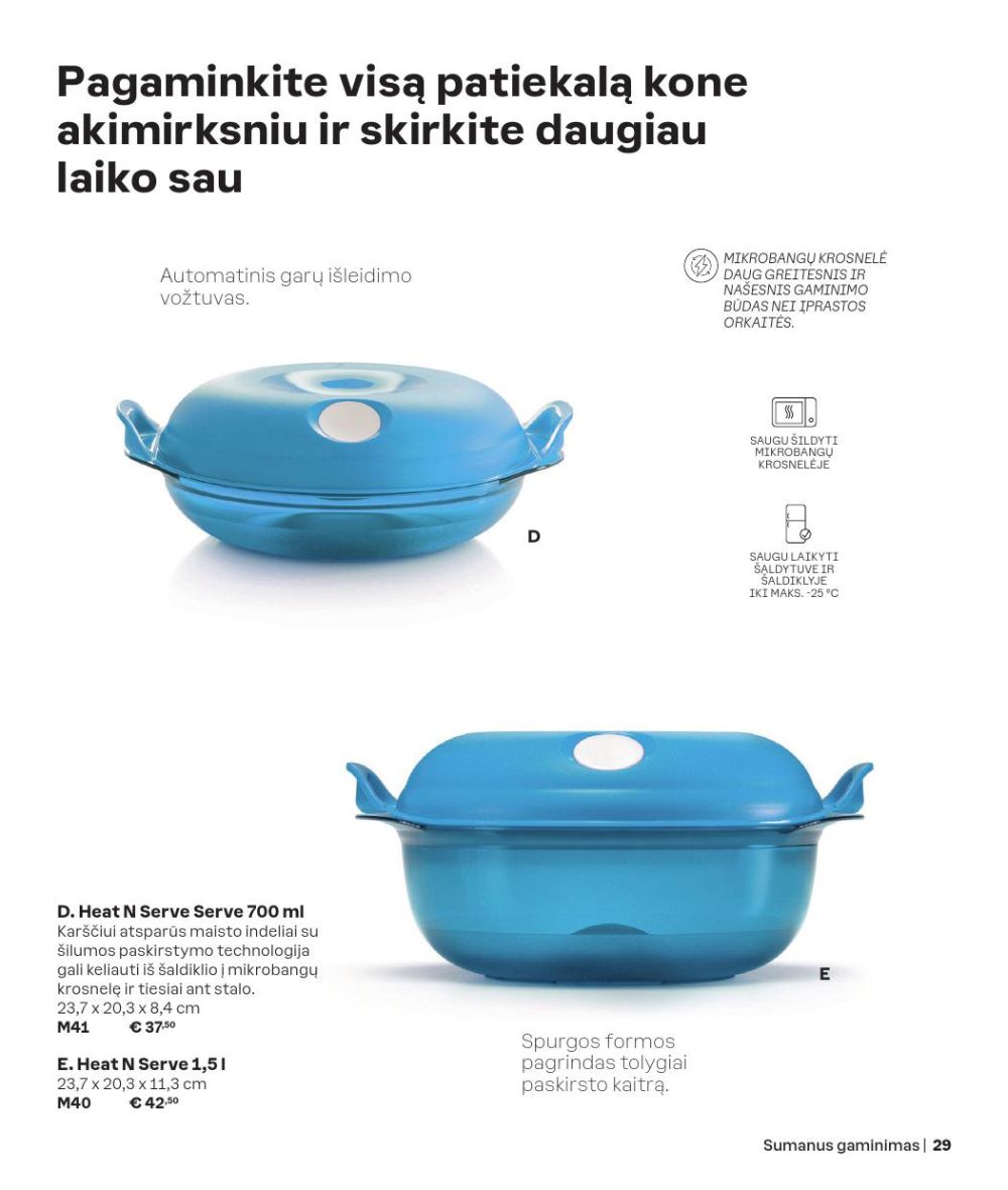 tupperware - TUPPERWARE - Ruduo/Žiema 2024/25 - page: 29 tupperware - TUPPERWARE - Ruduo/Žiema 2024/25 - page: 29