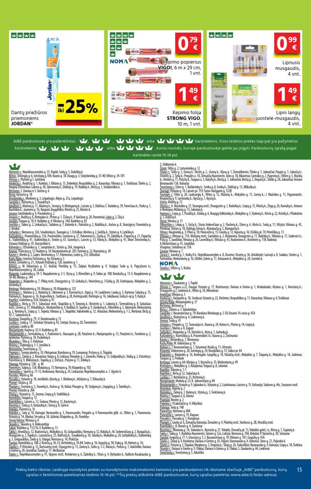 aibe - AIBĖ - Leidinys Nr.9 (2025 05 08 - 2025 05 20) - page: 15