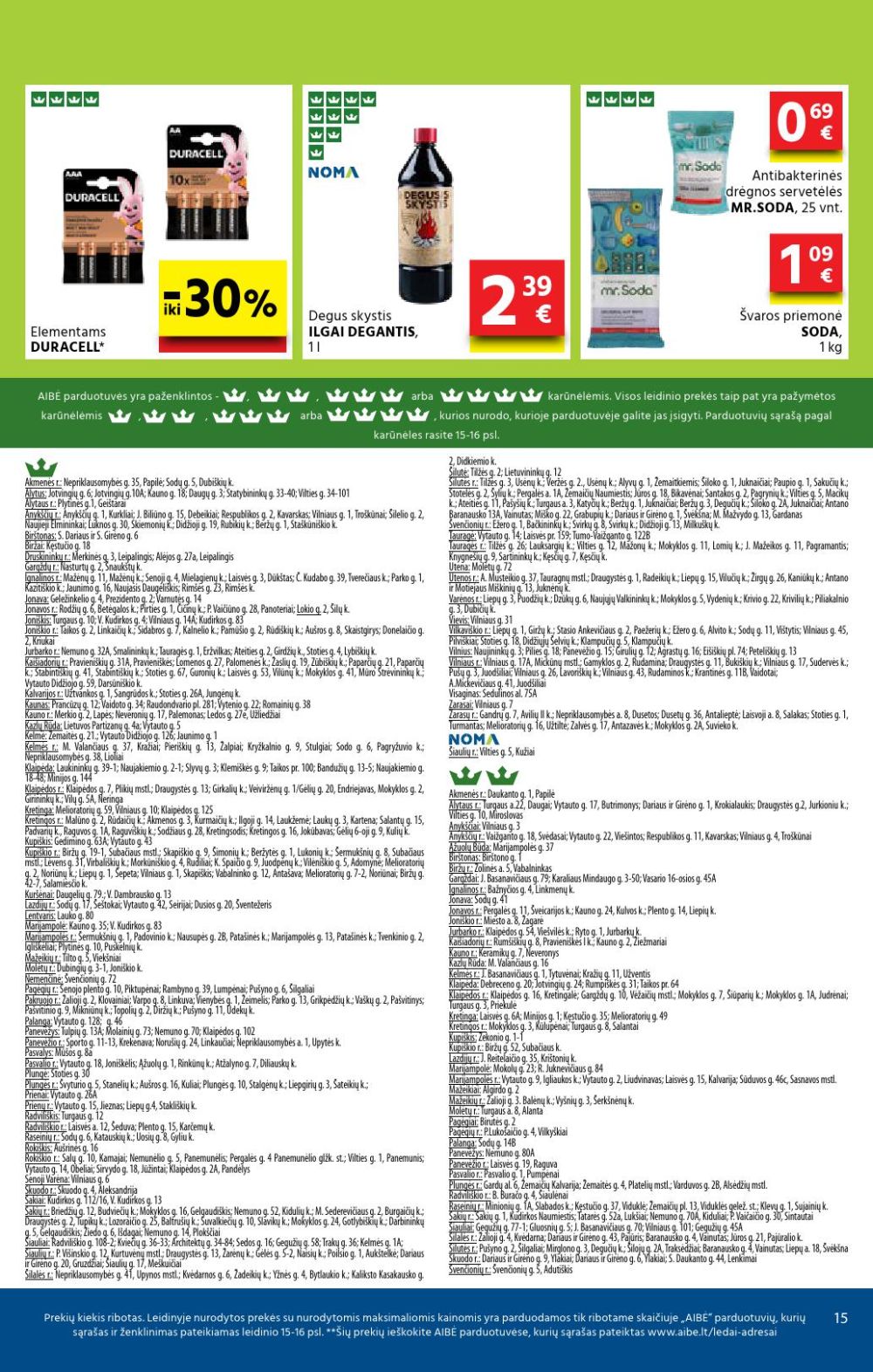 aibe - AIBĖ - Leidinys Nr.12 (2025 06 26 - 2025 07 08) - page: 15