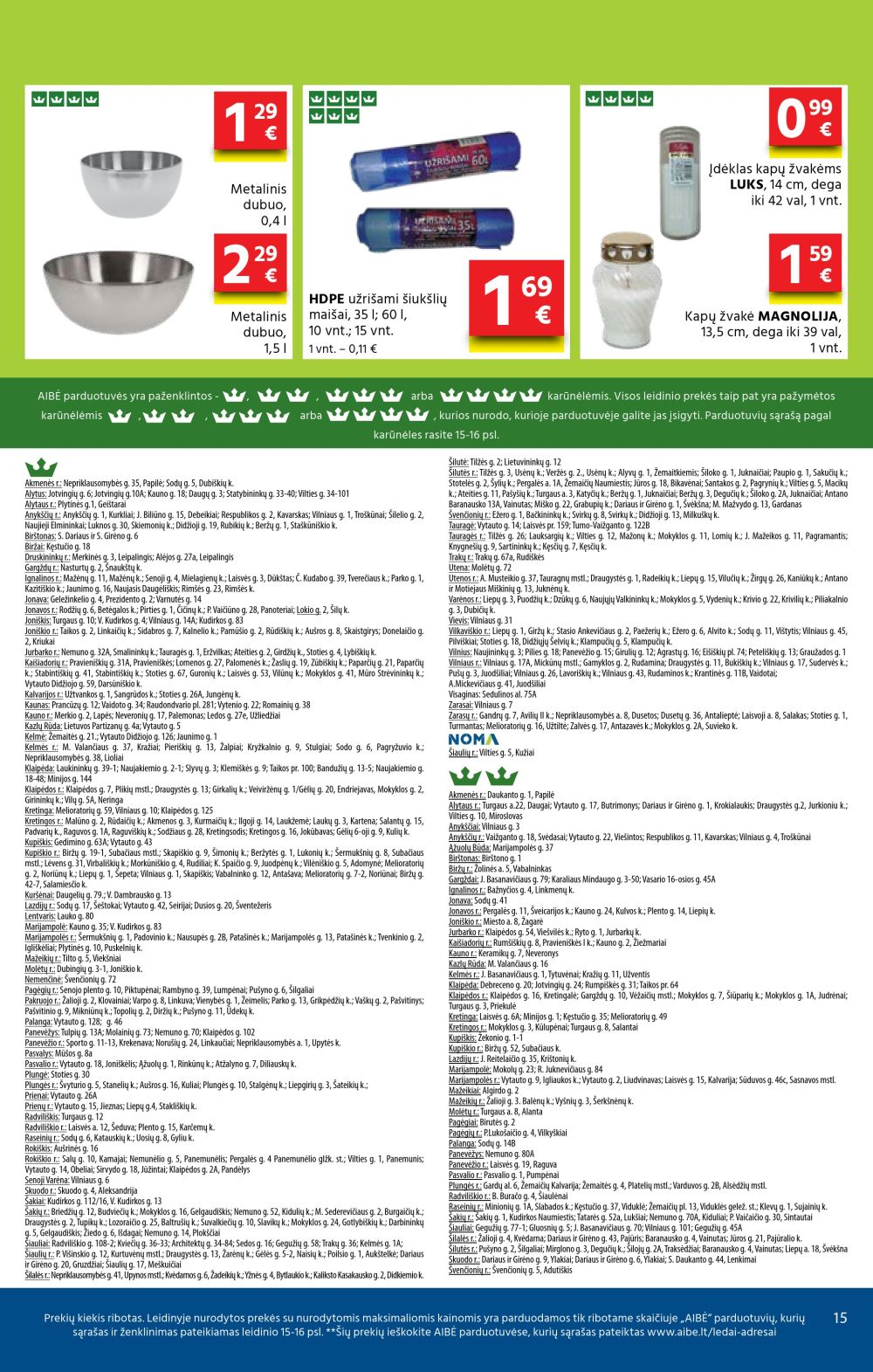 aibe - AIBĖ - Leidinys Nr.15 (2025 08 07 - 2025 08 19) - page: 15