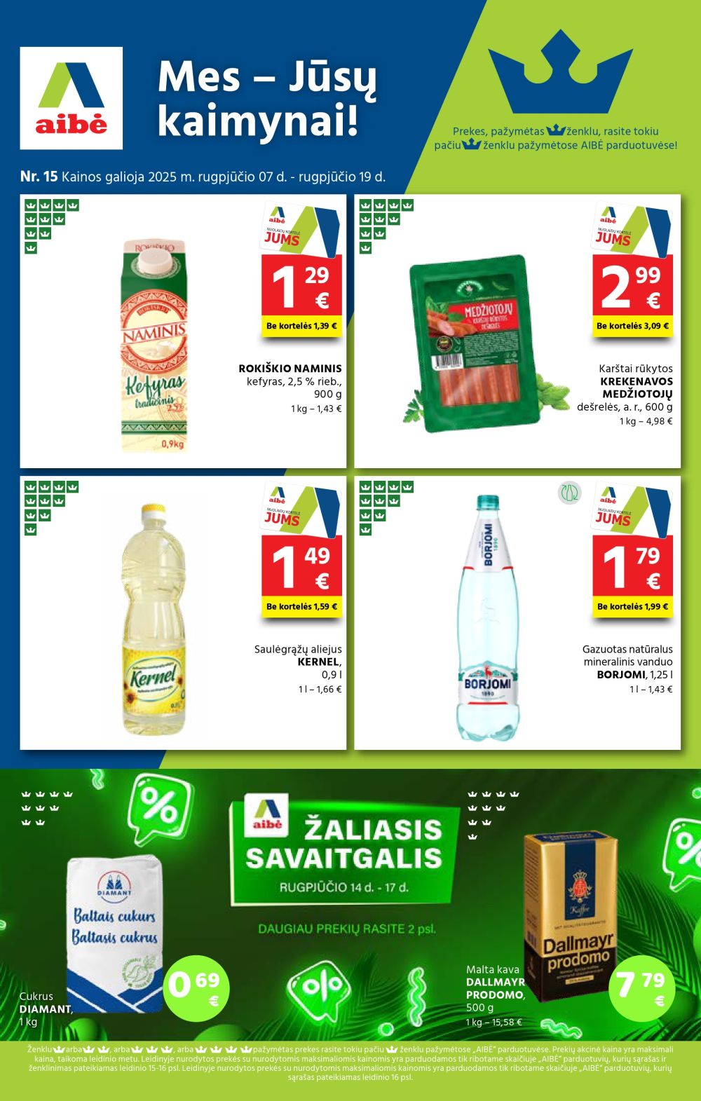 aibe - AIBĖ - Leidinys Nr.15 (2025 08 07 - 2025 08 19)