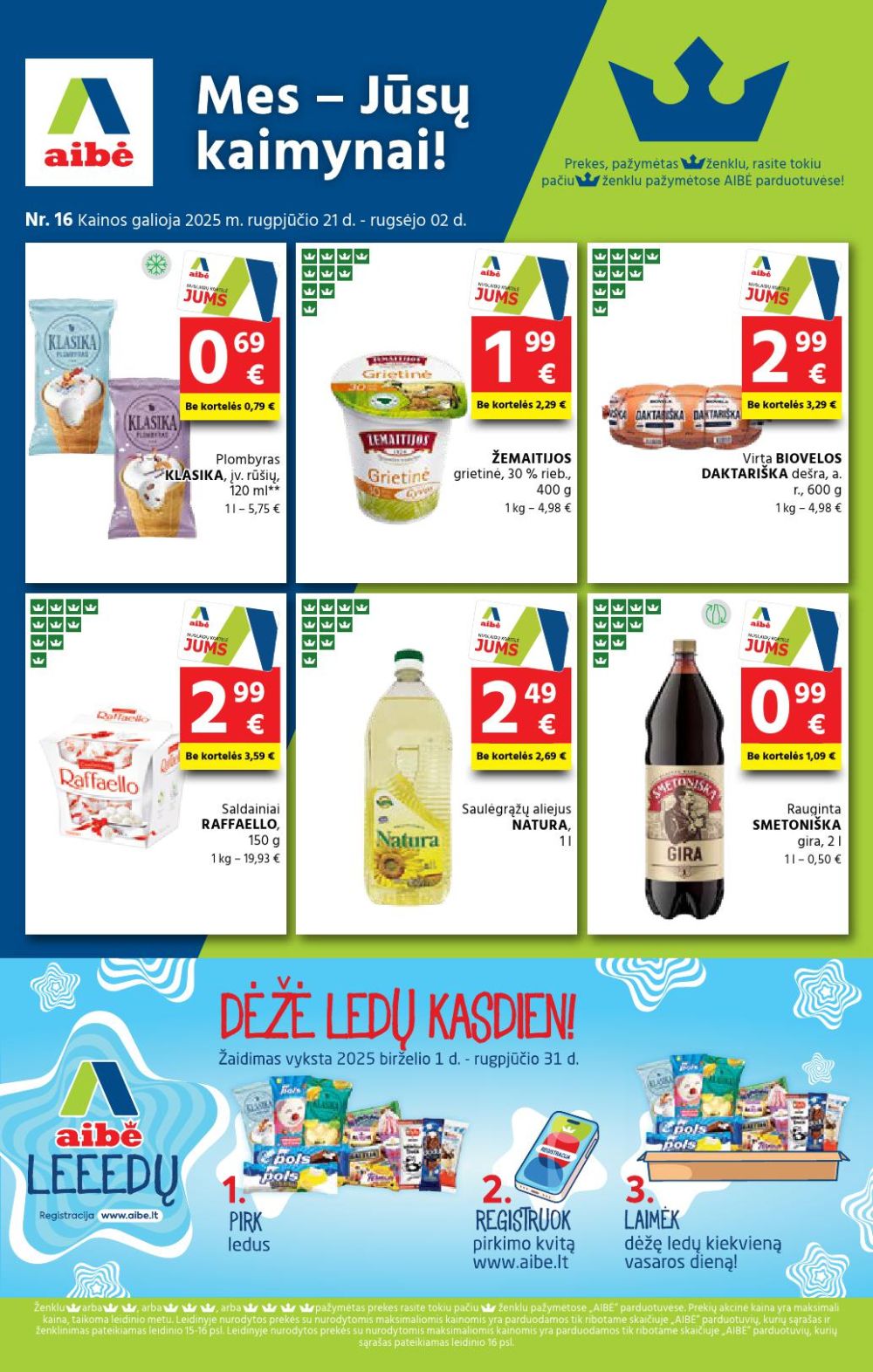 aibe - AIBĖ - Leidinys Nr.16 (2025 08 21 - 2025 09 02)