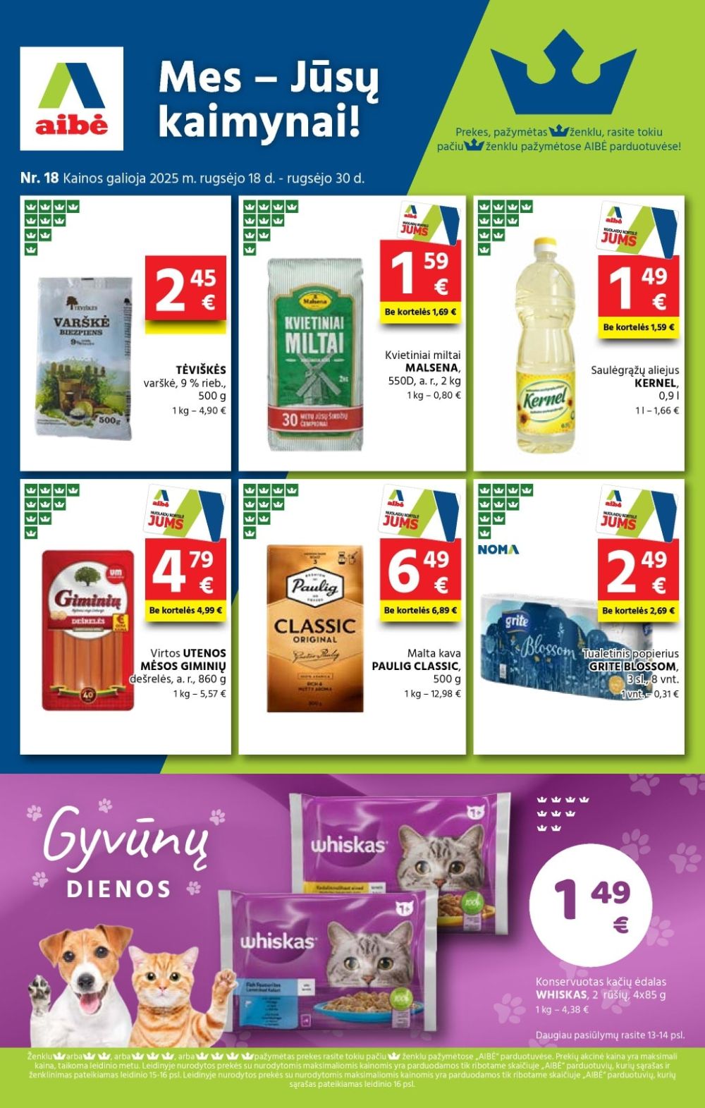 aibe - AIBĖ - Leidinys Nr.18 (2025 09 18 - 2025 09 30)