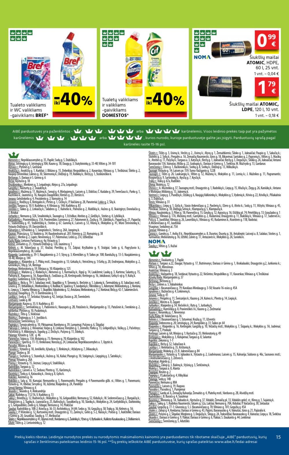 aibe - AIBĖ - Leidinys Nr.20 (2025 10 16 - 2025 10 28) - page: 15