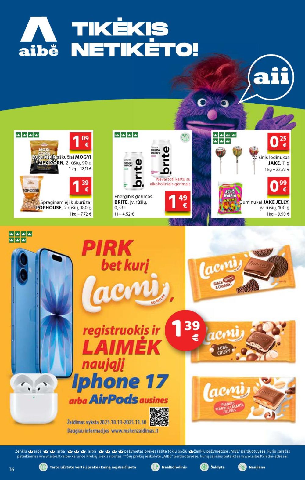 aibe - AIBĖ - Leidinys Nr.21 (2025 10 30 - 2025 11 11) - page: 16